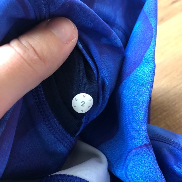 Lululemon Wunder Under Crop (Hi-Rise) (21") Midnight Tulle Multi Luxtreme - Picture 13 of 13